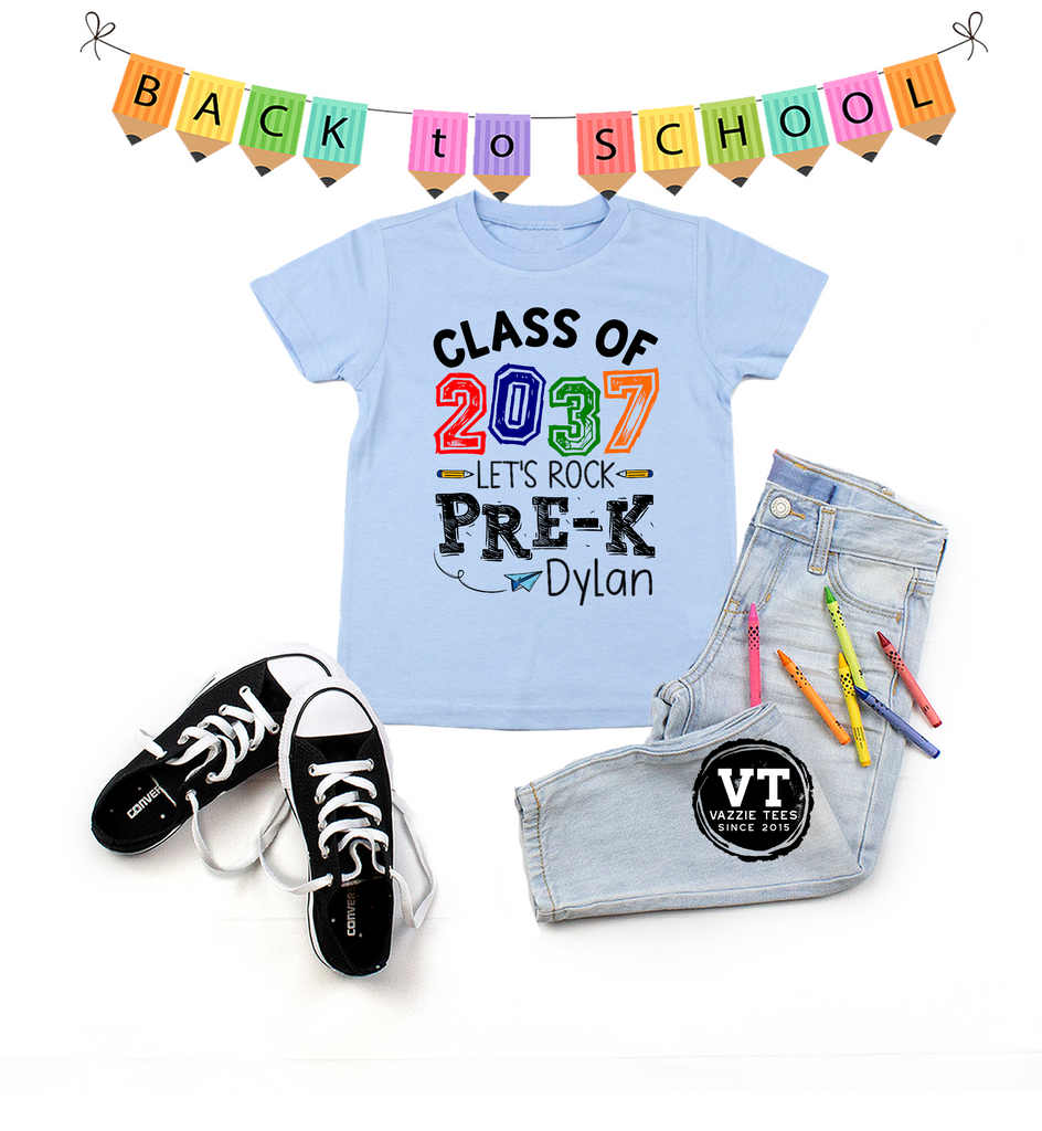 Class of 2037 Let's Rock Pre-K