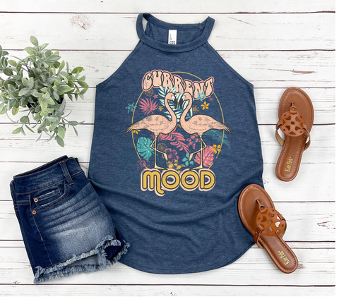 You Belong Among the Wildflowers Rocker Tank