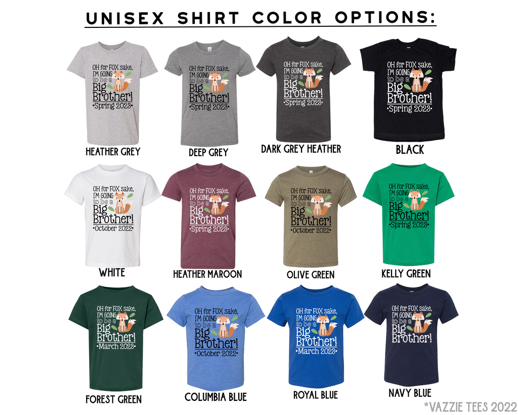 Oh For Fox Sake I'm Going to be a Big Brother