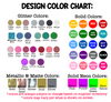Add-On Name and/or Number to the Back of Any T-Shirt