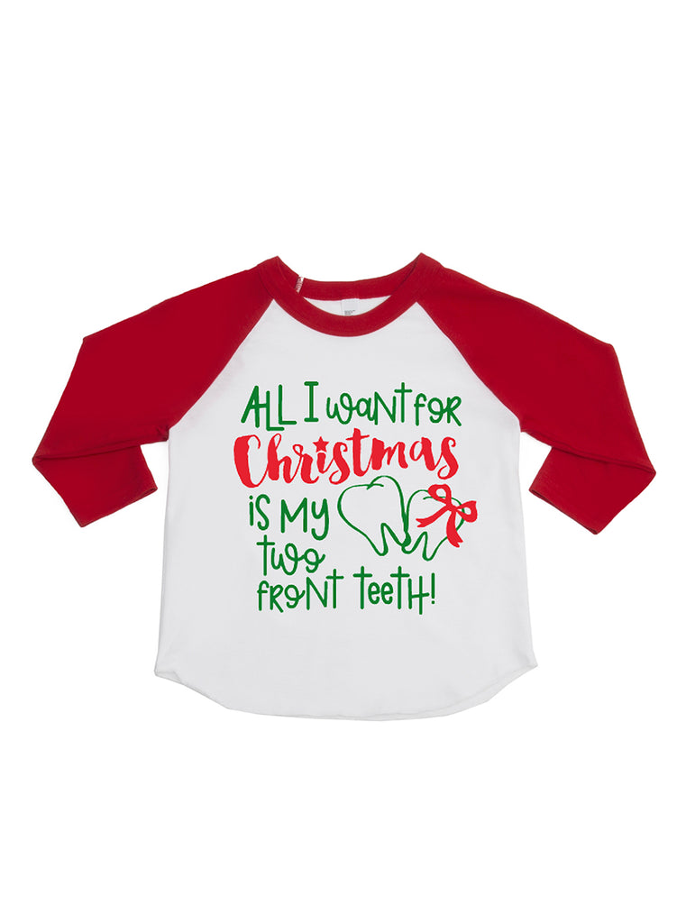 "All I Want for Christmas is my 2 Front Tee", Vazzie Tees 