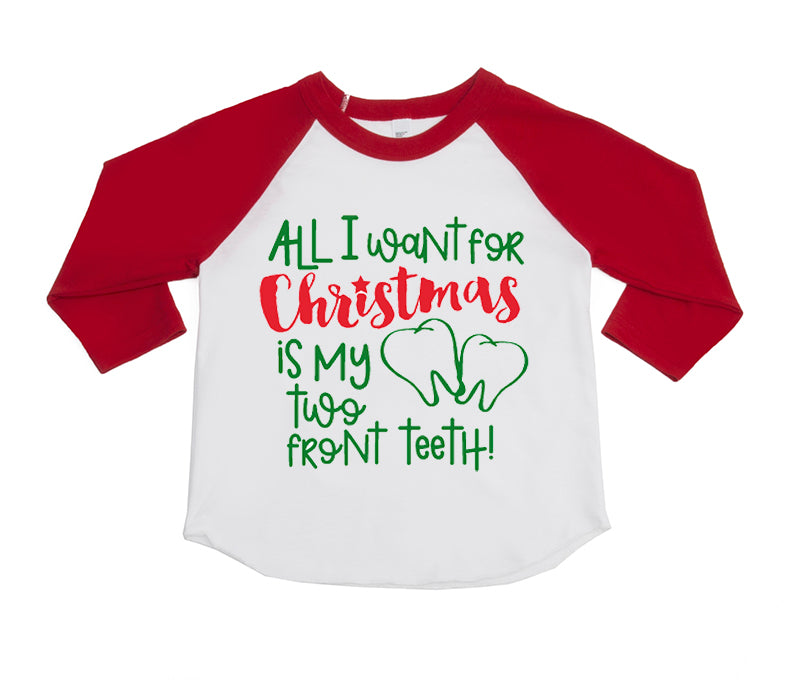 "All I Want for Christmas is my 2 Front Tee", Vazzie Tees 