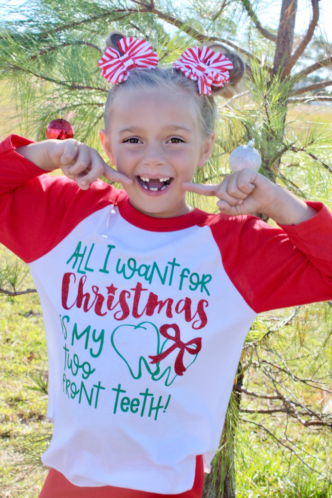 "All I Want for Christmas is my 2 Front Tee", Vazzie Tees 